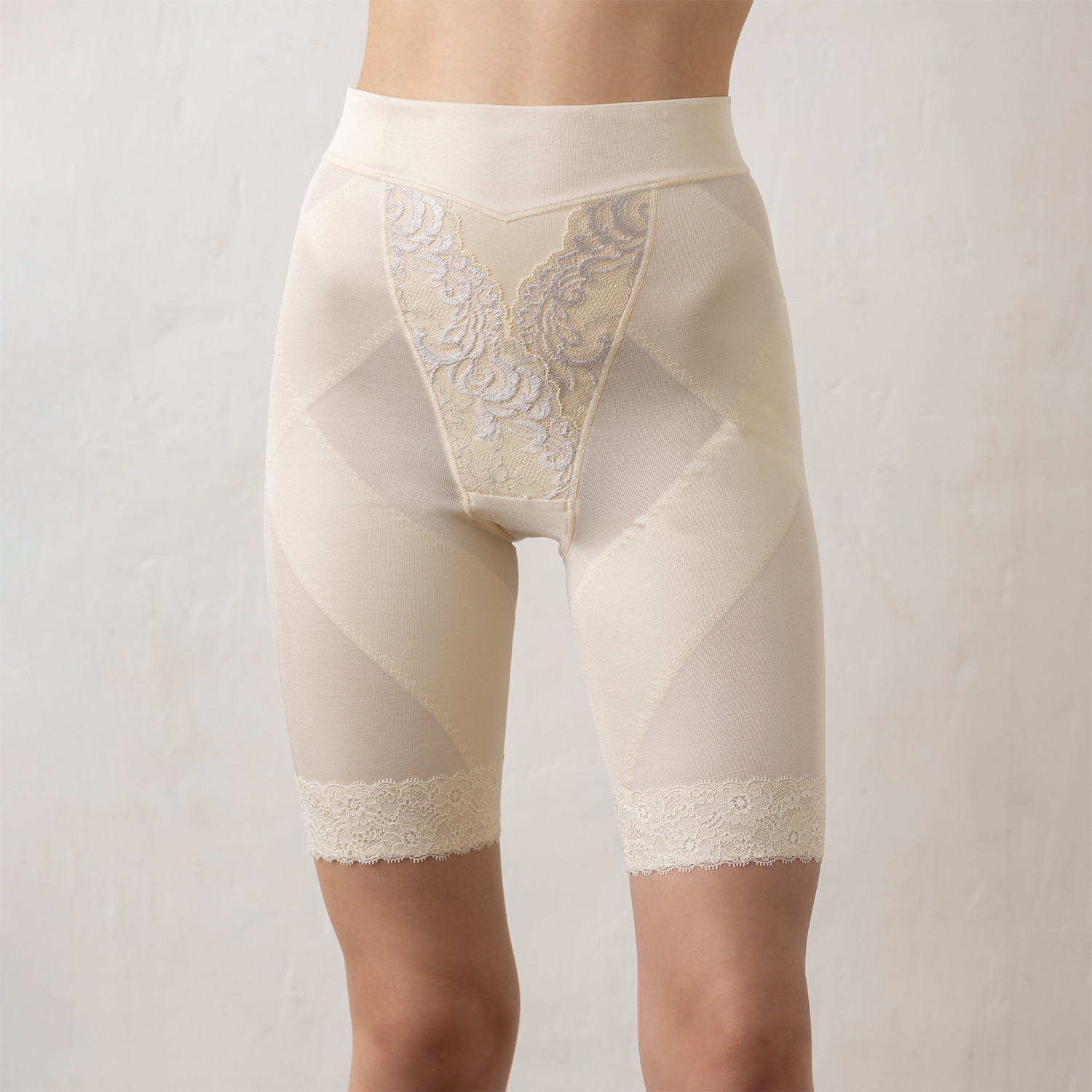 美人工房 プレシャスメイク レースアクセント ロングガードル