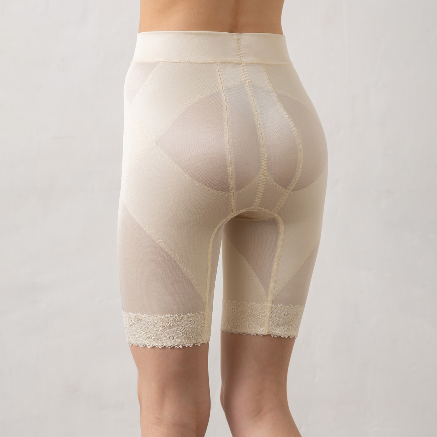 美人工房 プレシャスメイク レースアクセント ロングガードル