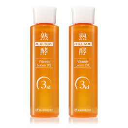 熟酵 ２１０種類の美容成分配合 ハリツヤ潤い肌へと導く ビタミックス ローションＤＸ ２本セット