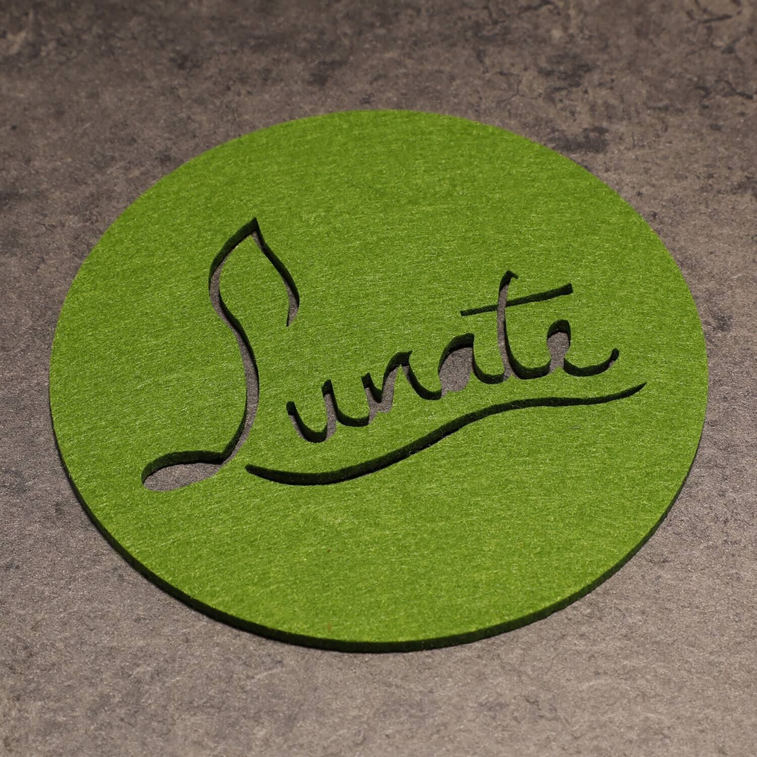 ムービングキャンドル ルナーテ “ヘキサゴン” オフホワイト２本セット