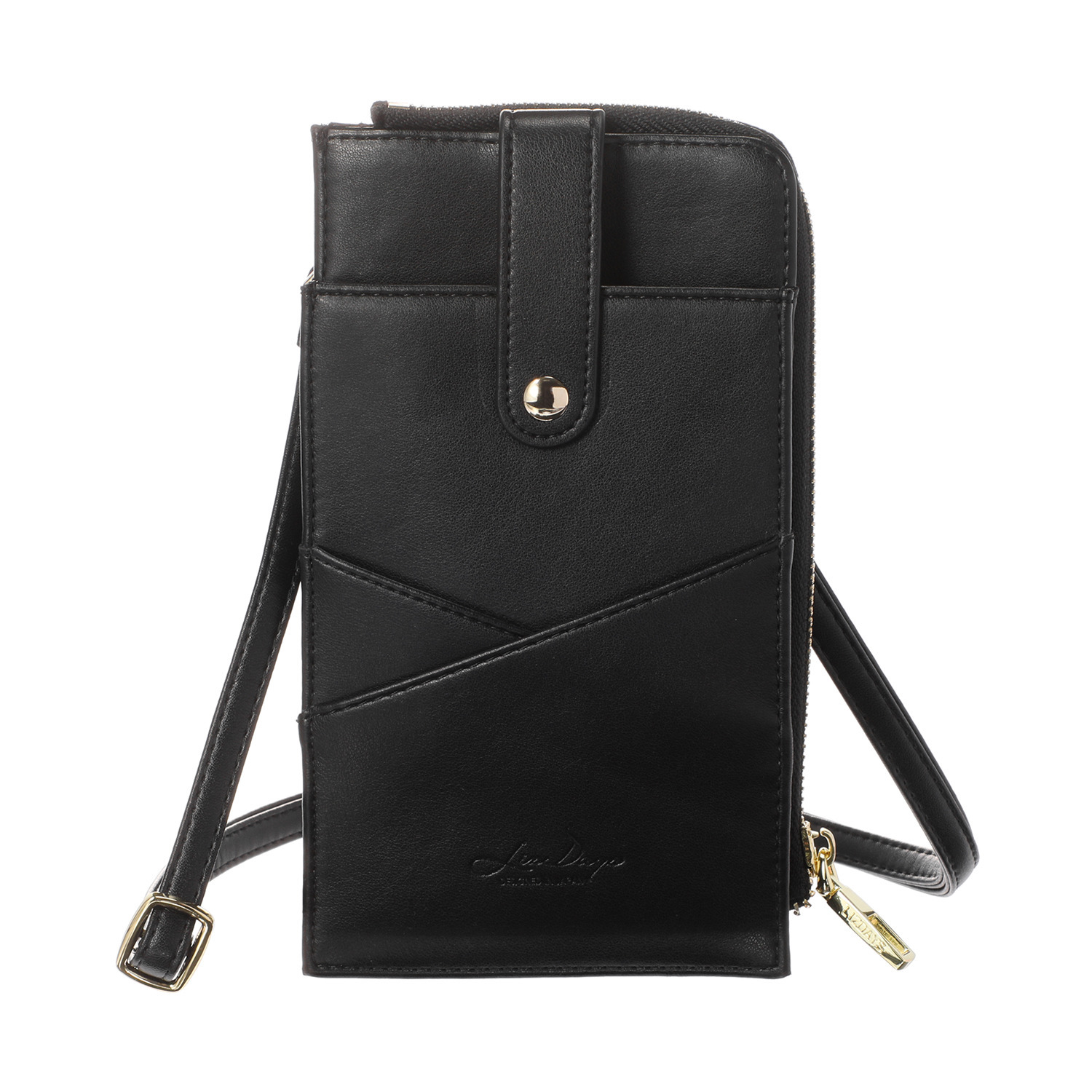 リズデイズ お財布機能付 スマホショルダーバッグ