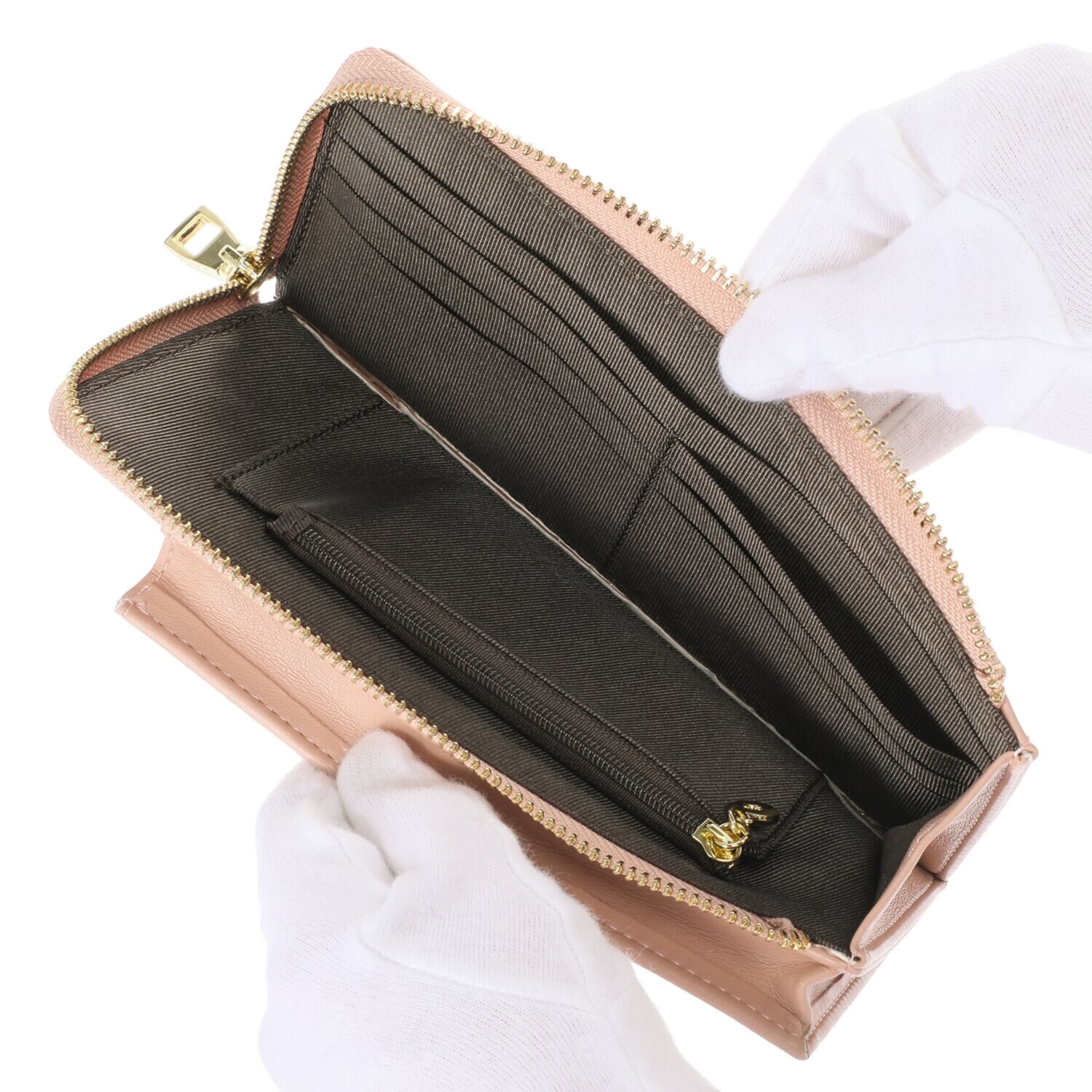 リズデイズ お財布機能付 スマホショルダーバッグ