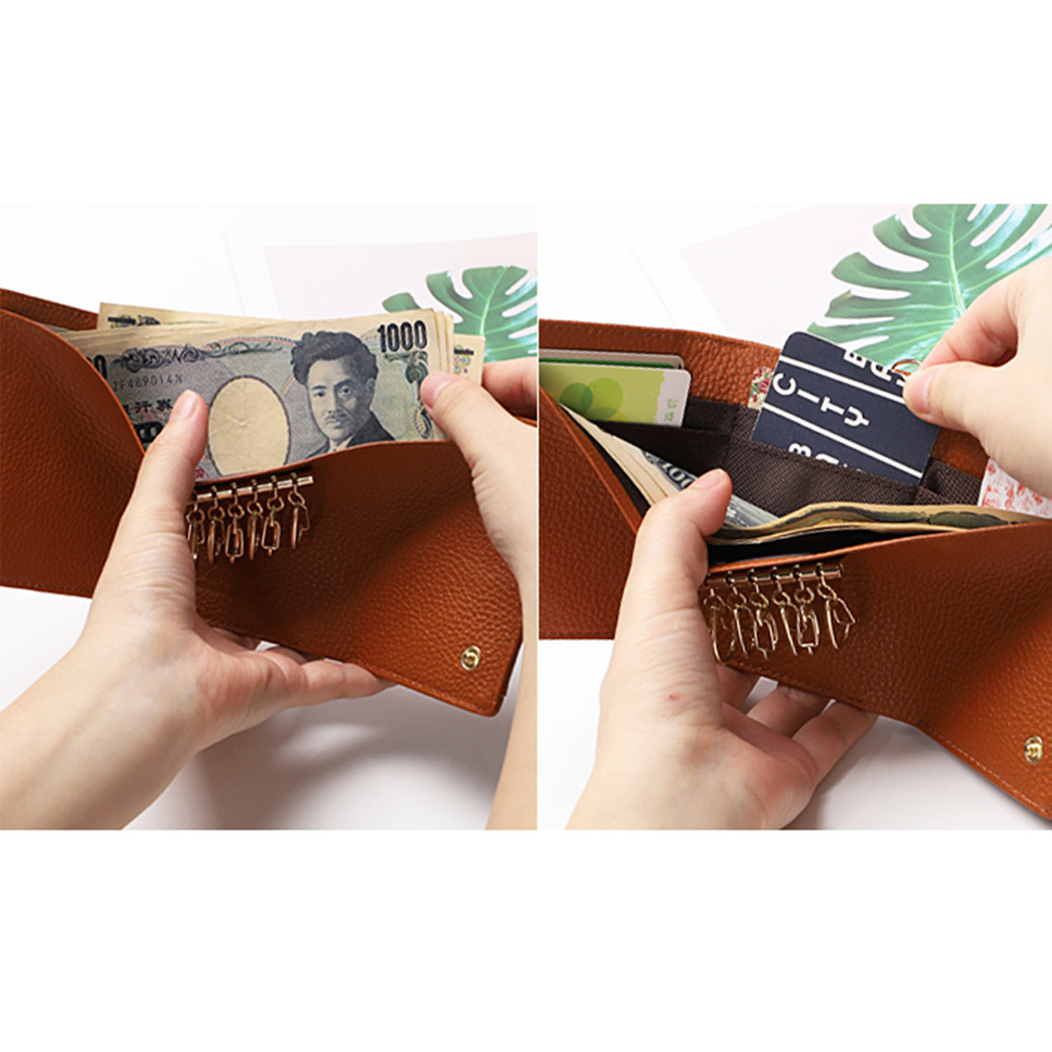 リズデイズ 本革 お財布キーケース