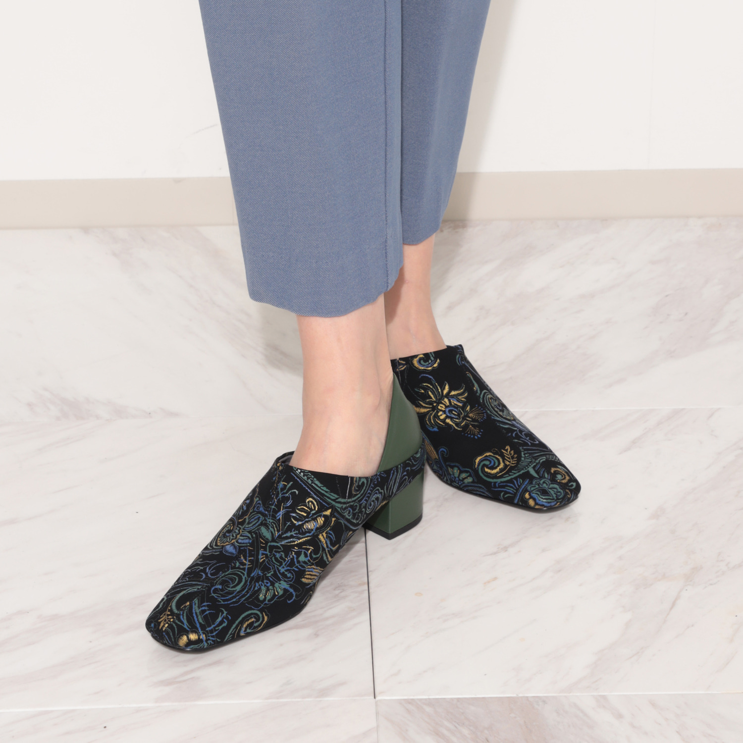 ニカル バイカラー ソフトバブーシュ ブーティ