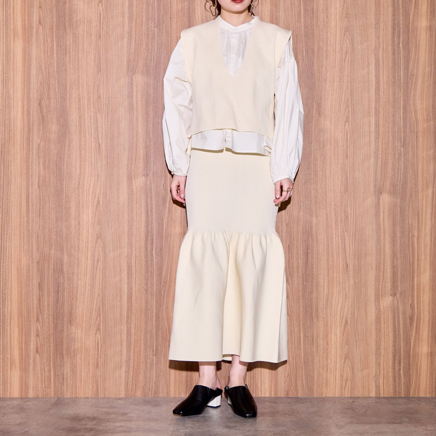 ニカル バイカラー ソフトバブーシュ ブーティ