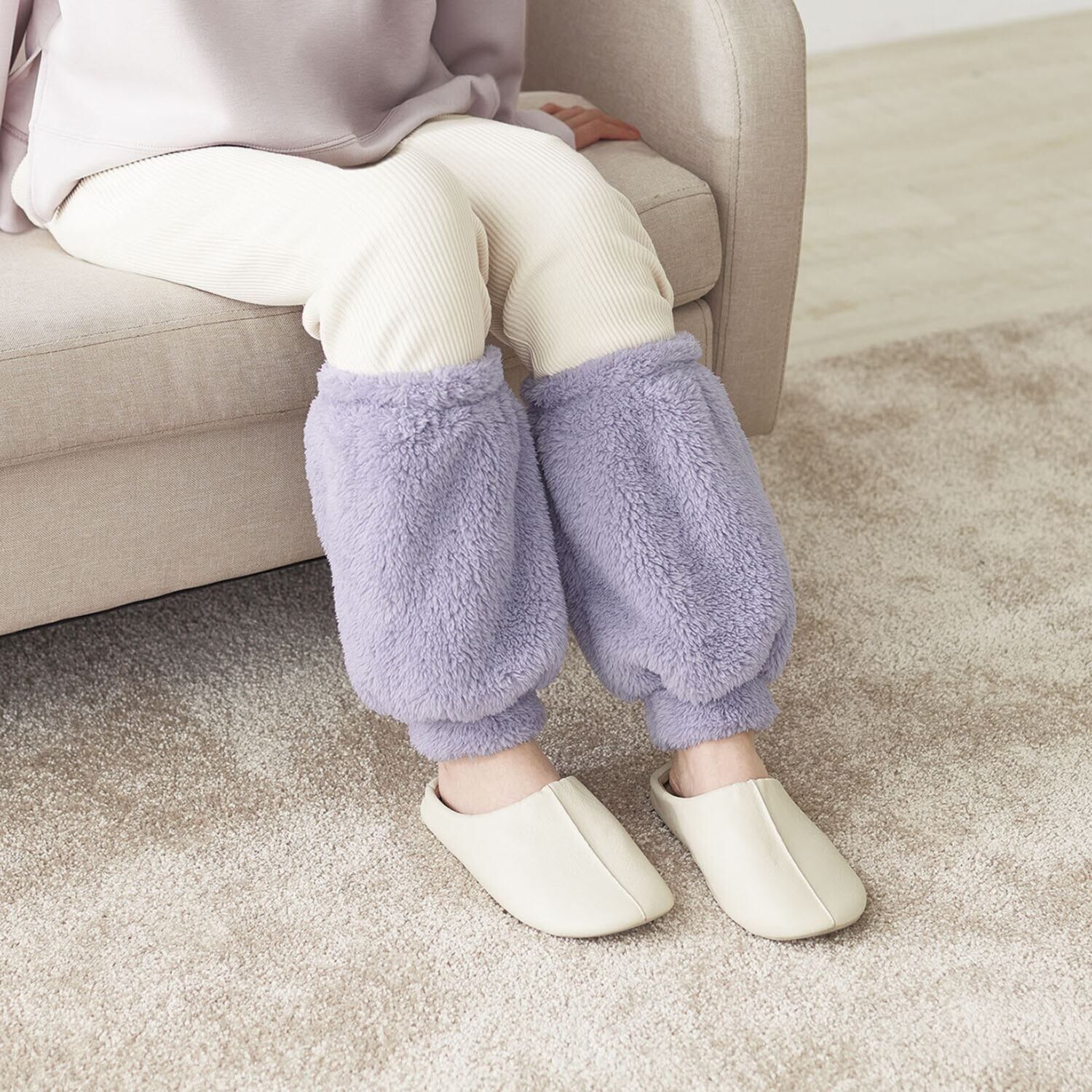 パジャマの上から レッグカバー