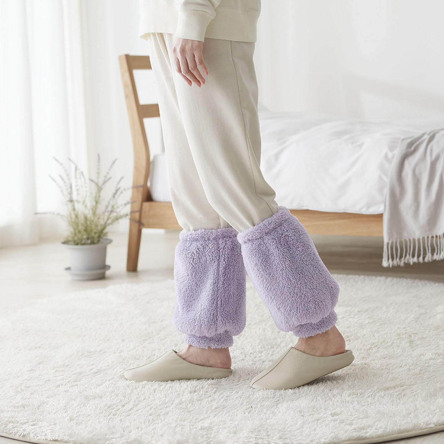 パジャマの上から レッグカバー