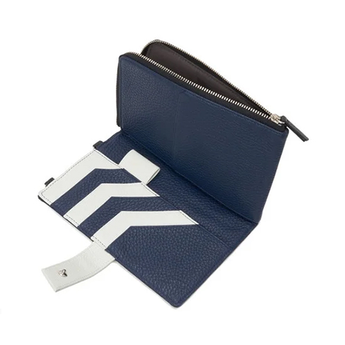 サイフォン イタリアンレザー シュリンク型押し マルチケース ＜無地＞