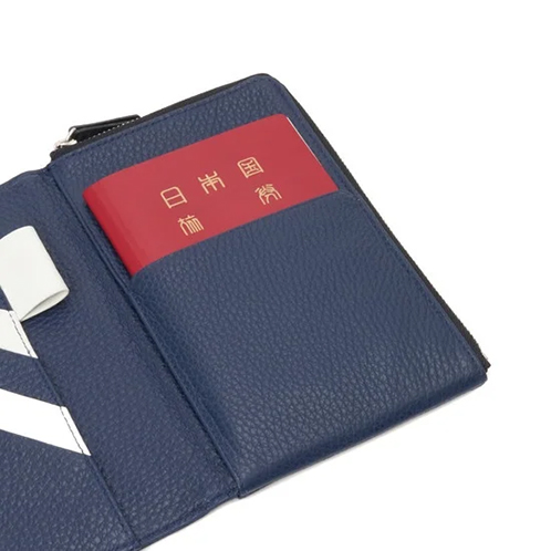 サイフォン イタリアンレザー シュリンク型押し マルチケース ＜無地＞