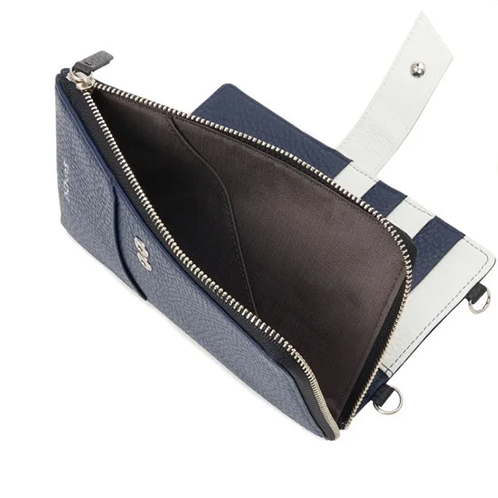 サイフォン イタリアンレザー シュリンク型押し マルチケース ＜無地＞