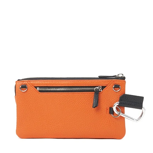 サイフォン イタリアンレザー シュリンク型押し ウォレットポーチ