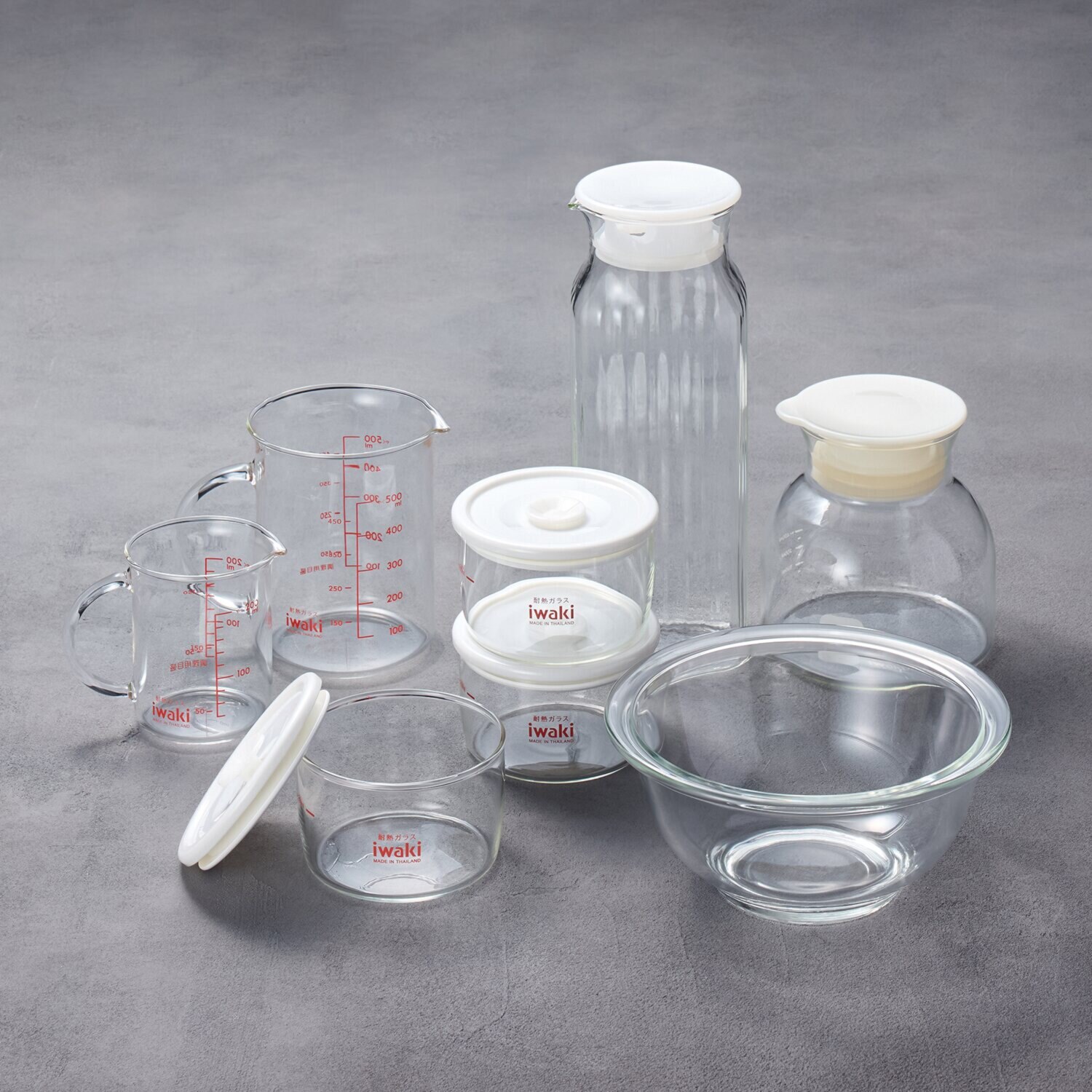 イワキ 耐熱ガラス 福トク　バラエティ ８点セット