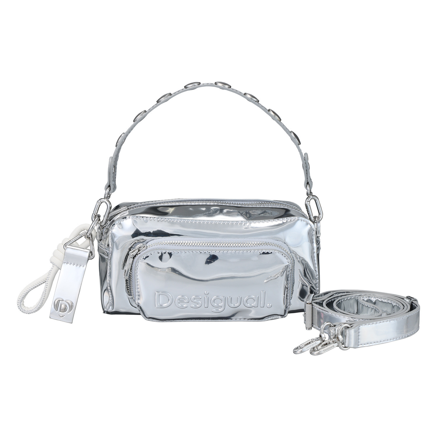 デシグアル ロゴアクセント ミニショルダーバッグ