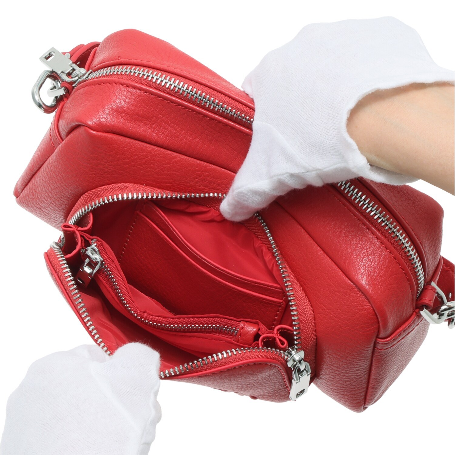 デシグアル ロゴアクセント ミニショルダーバッグ