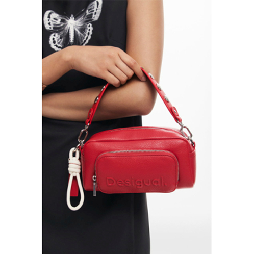 デシグアル ロゴアクセント ミニショルダーバッグ