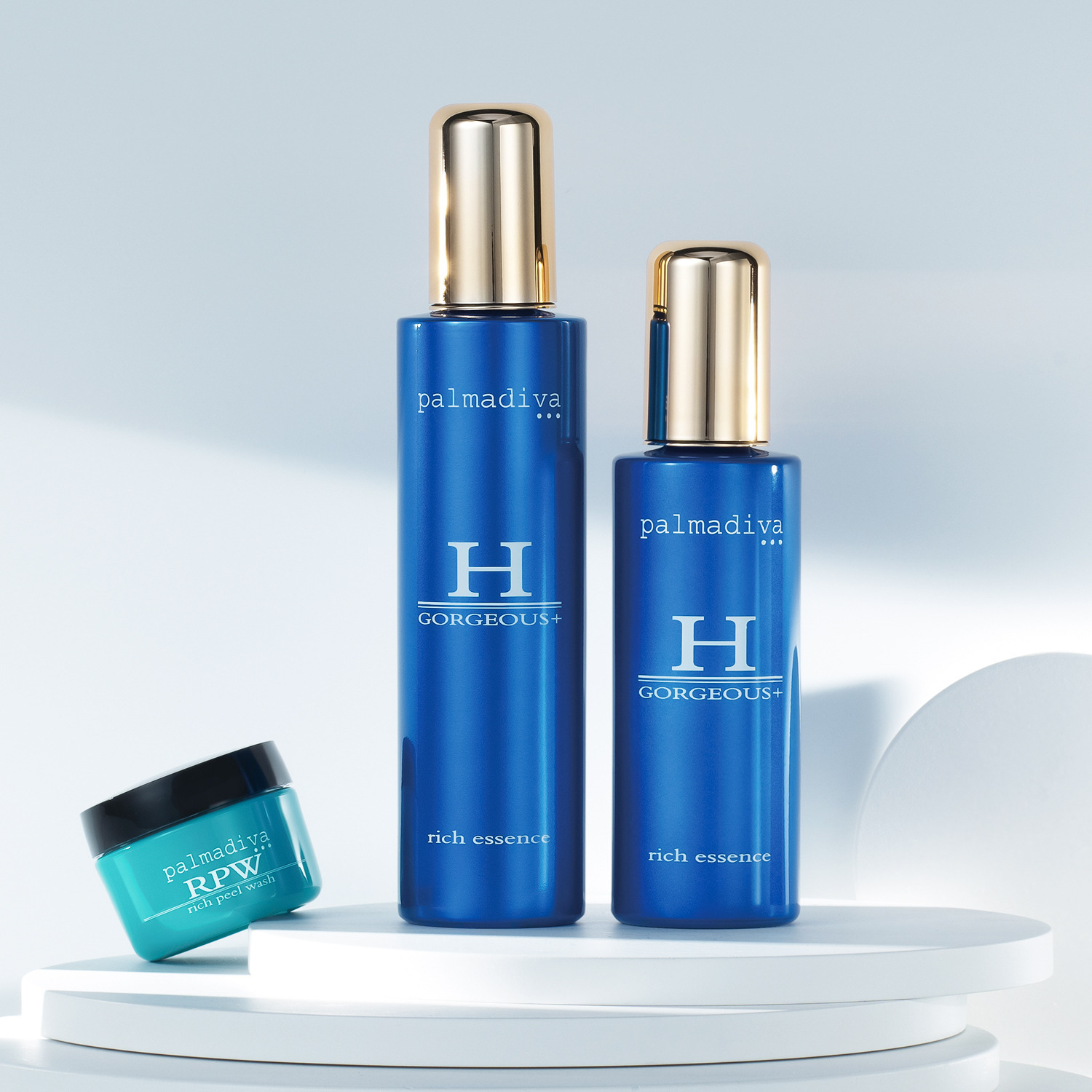 パルマディーバ 未来型大容量ハリ美容液 みずみずしいハリツヤ肌へ リッチエッセンス ゴージャスＨプラス ２．２本分特別増量セット