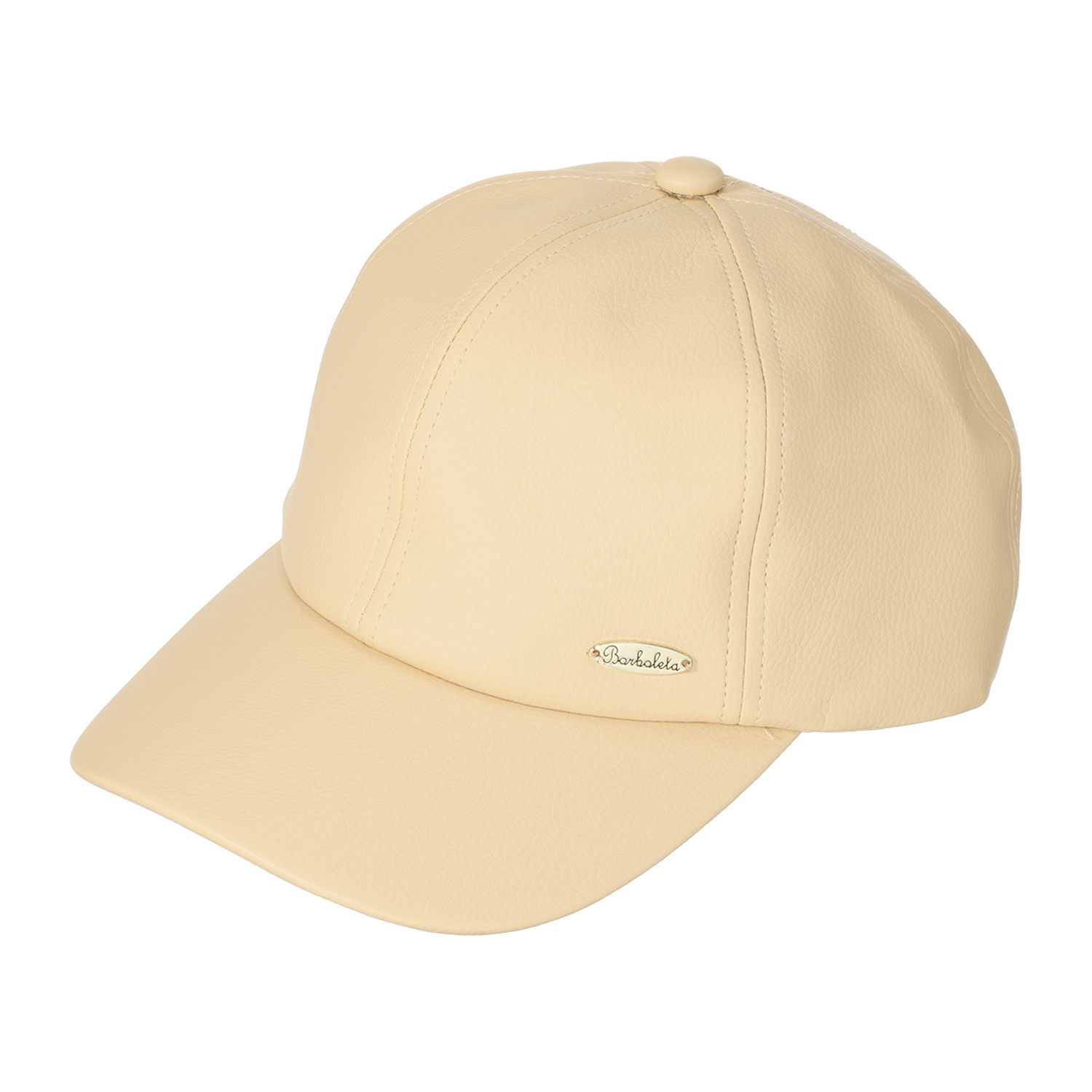 ステイラッキー かっこいい フェイクレザーキャップ