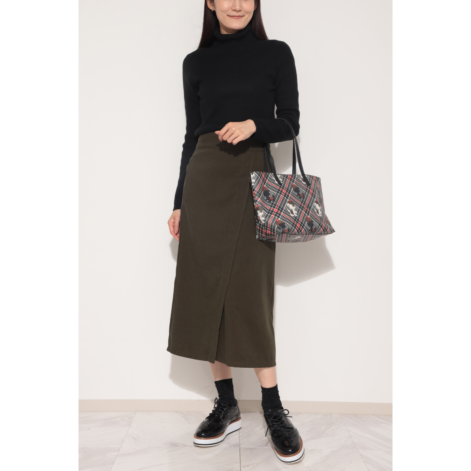 チャオチャオチャコ ＰＶＣ加工 オリジナルプリント トートバッグ ＜Ｍ＞