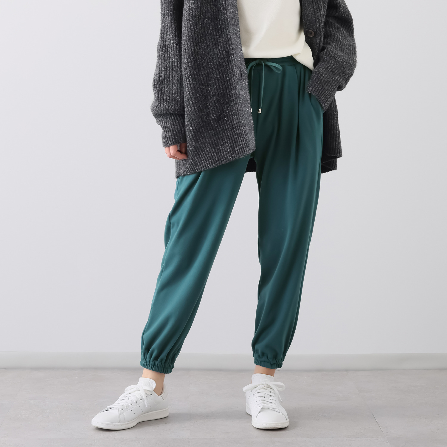 ＨＫビアン マイクロスキン 暖か イージーパンツ