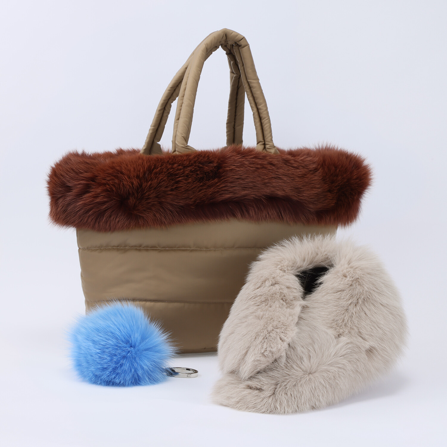 デュセルフィ 色とバッグのデザインは お任せ！ ＳＡＧＡフォックス ファッションアイテム ３点セット