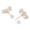 ジュペレ 国産ベビーアコヤパール フローライン ピアス／イヤリング