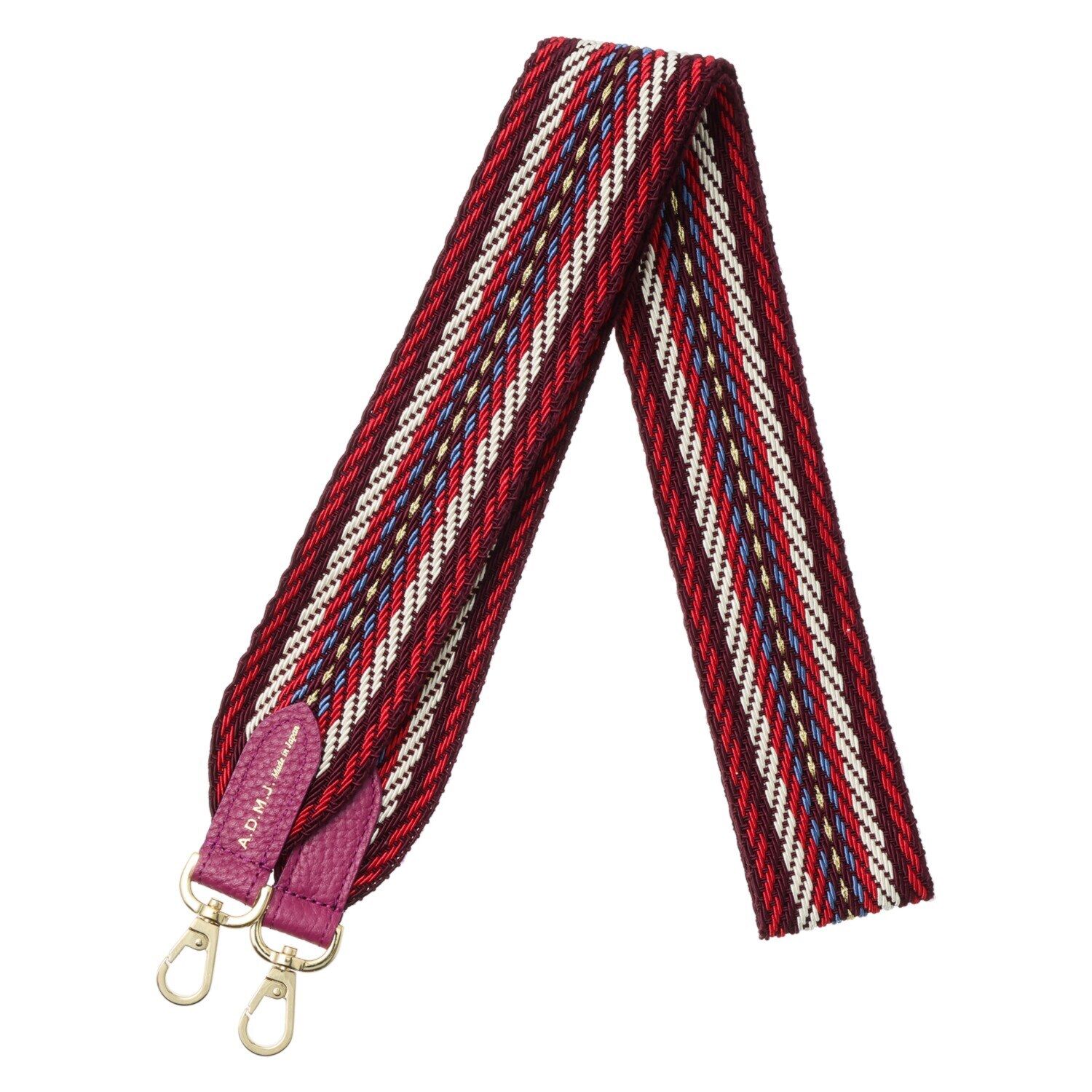 エーディーエムジェイ イタリア製テープ使用 ロングストラップ ＜タイプ１＞