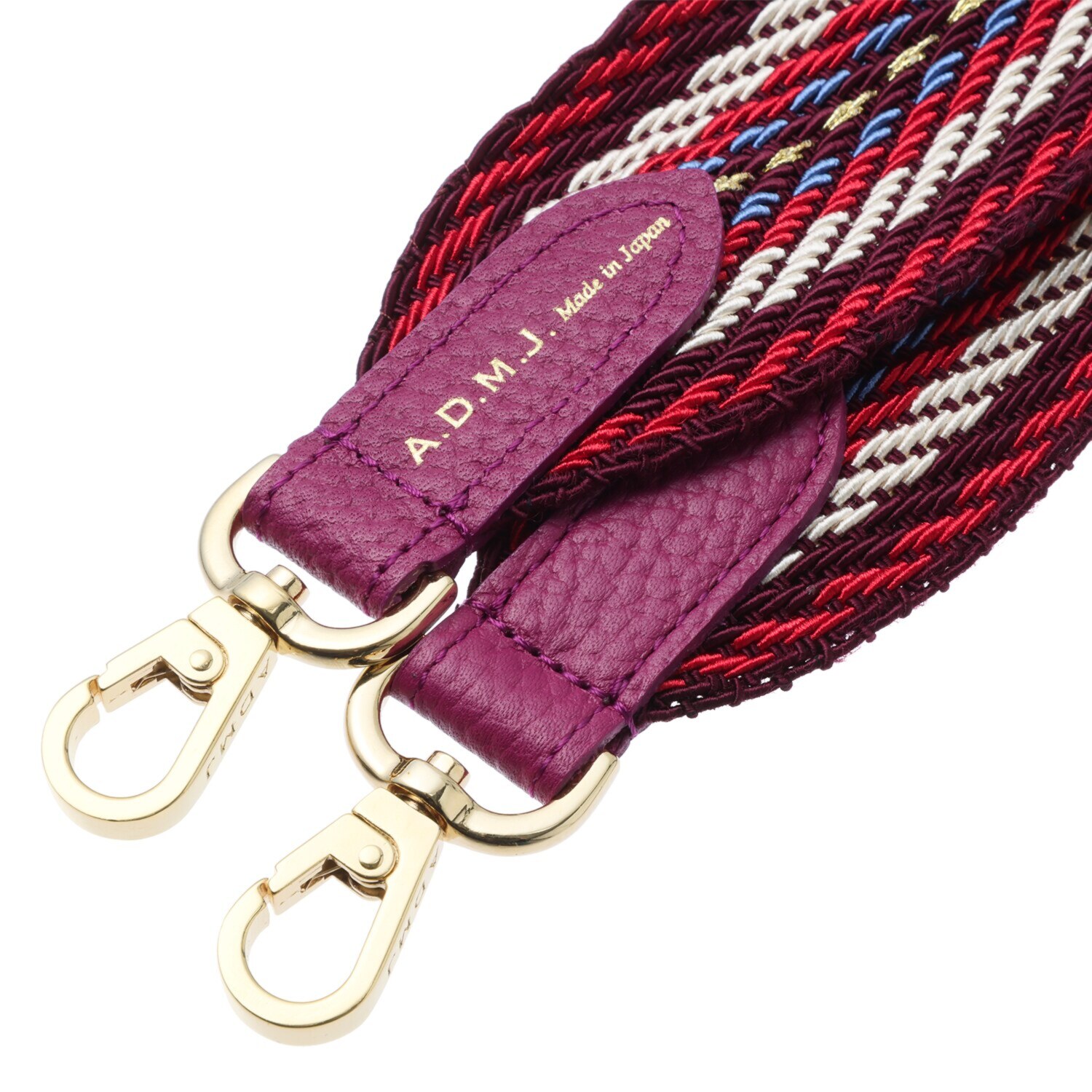 エーディーエムジェイ イタリア製テープ使用 ロングストラップ ＜タイプ１＞