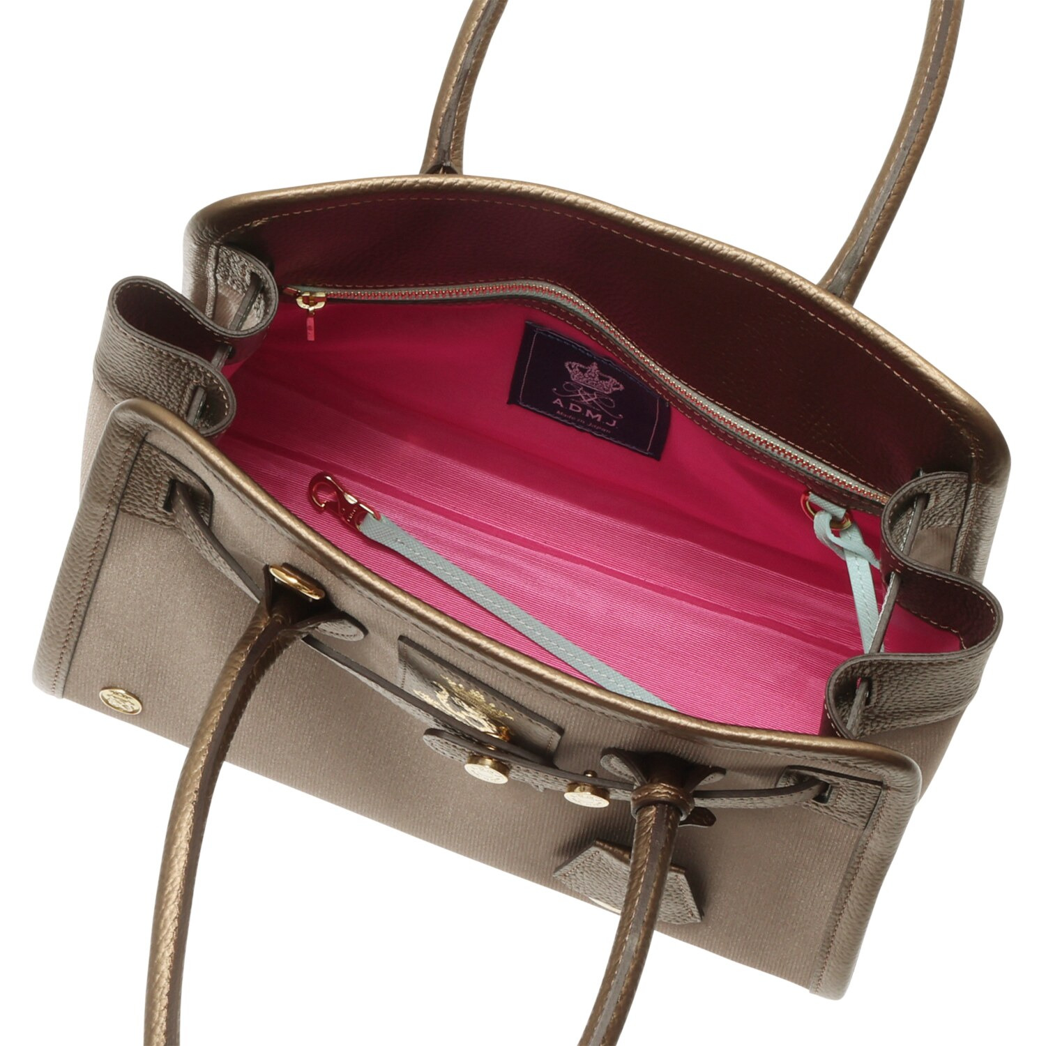 エーディーエムジェイ ナイロンリュクス マーキスモティーフ トートバッグ ＜Ｍ＞