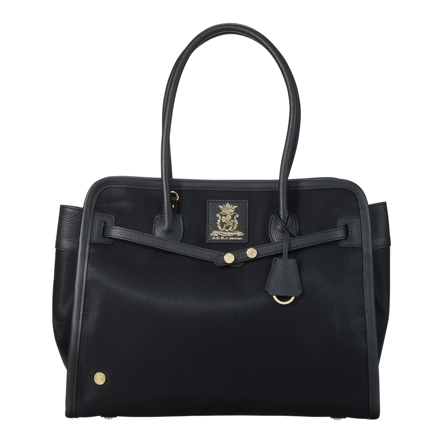 エーディーエムジェイ ナイロンリュクス マーキスモティーフ トートバッグ ＜Ｌ＞