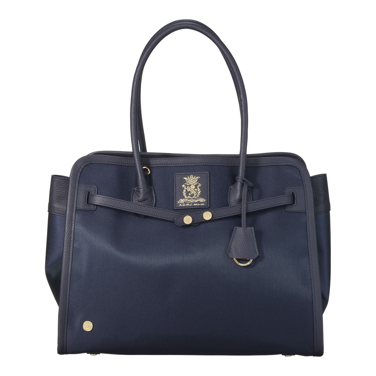 エーディーエムジェイ ナイロンリュクス マーキスモティーフ トートバッグ ＜Ｌ＞