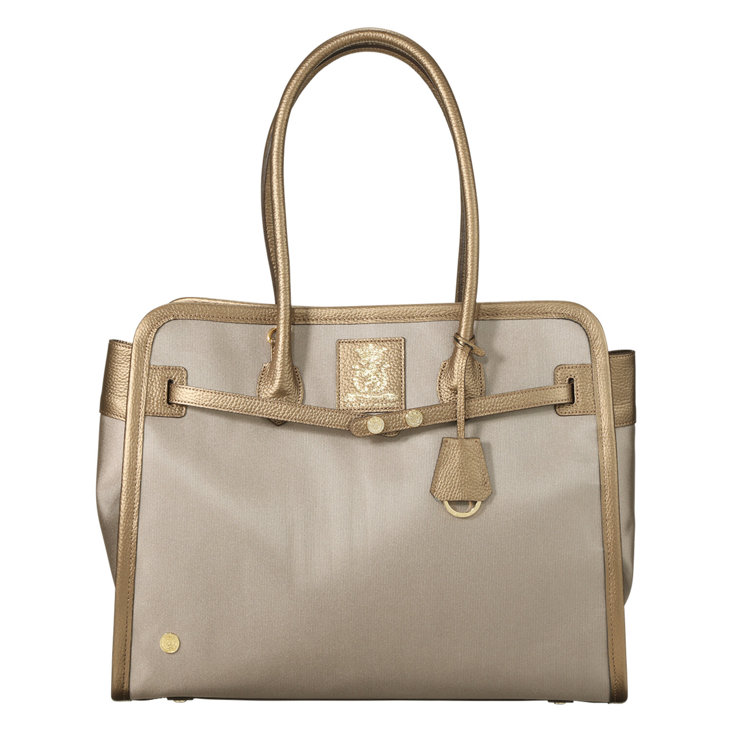 エーディーエムジェイ ナイロンリュクス マーキスモティーフ トートバッグ ＜Ｌ＞