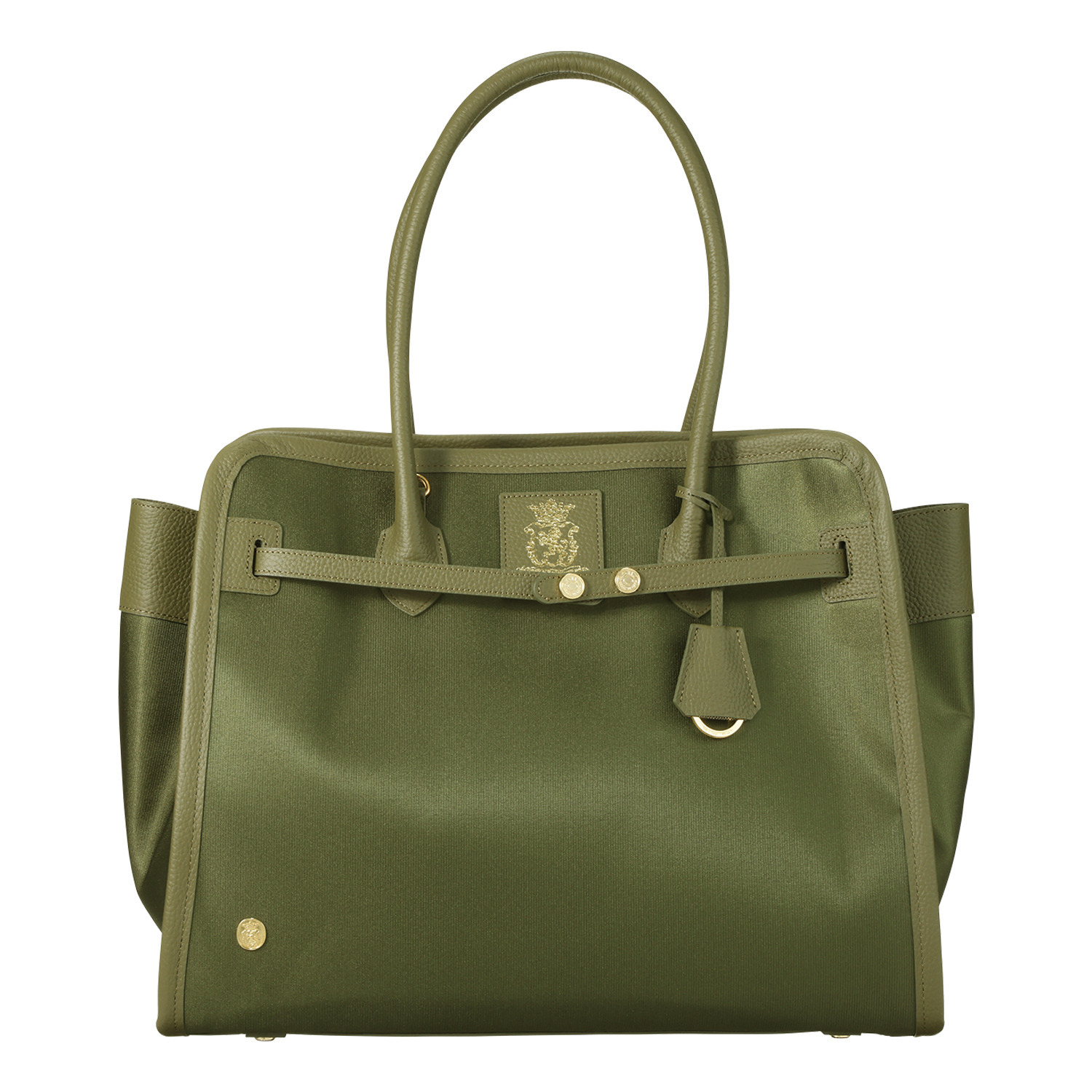 エーディーエムジェイ ナイロンリュクス マーキスモティーフ トートバッグ ＜Ｌ＞