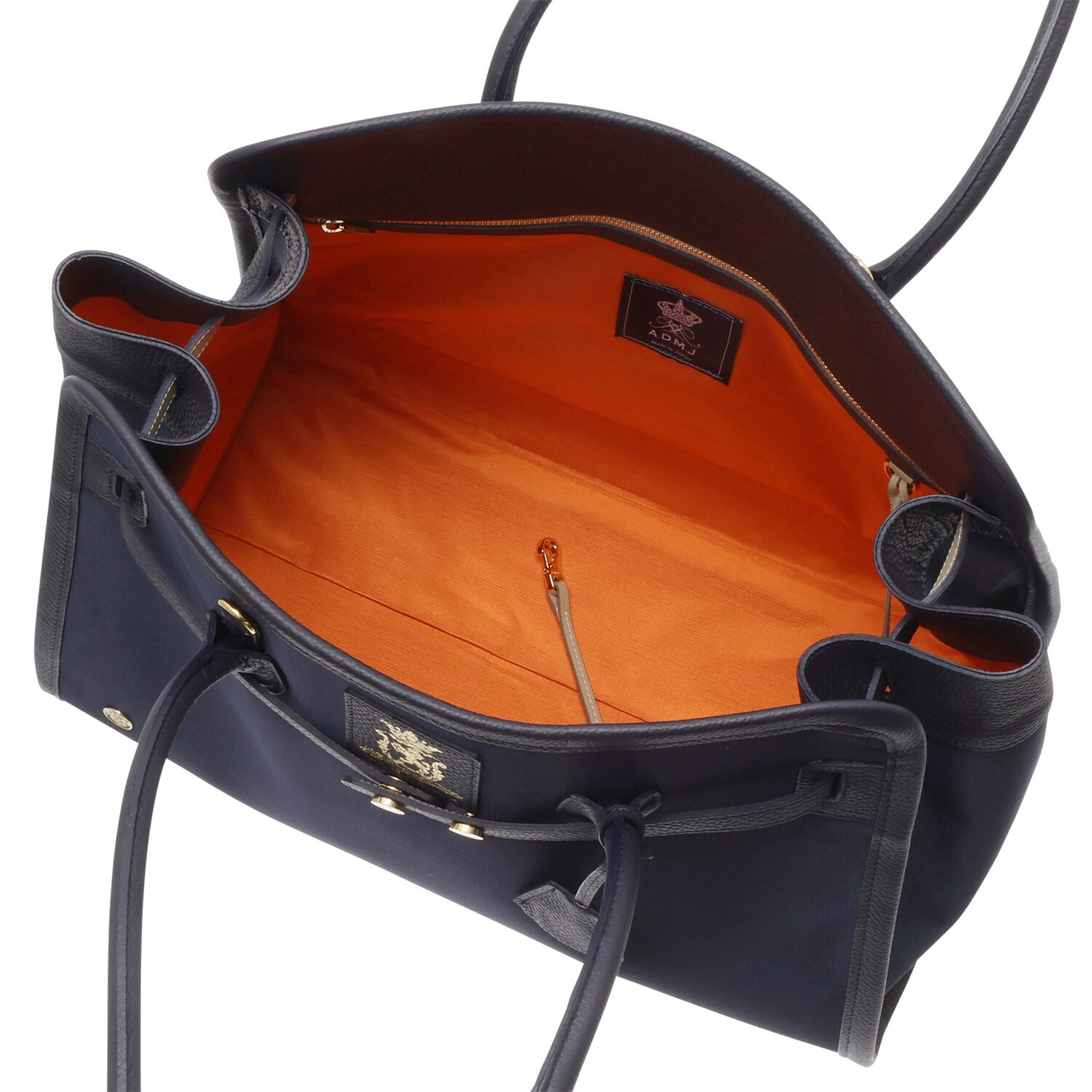 エーディーエムジェイ ナイロンリュクス マーキスモティーフ トートバッグ ＜Ｌ＞