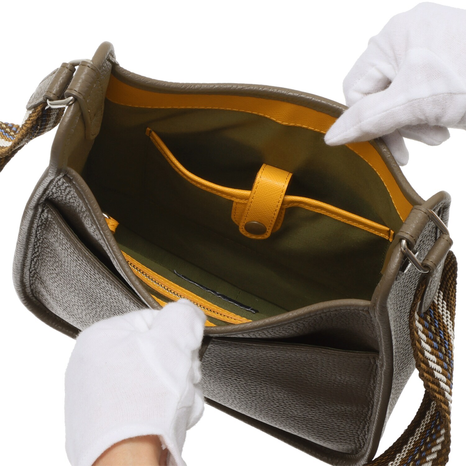 エーディーエムジェイ エレガンス派のための アールデコモティーフ デイリー クロスボディバッグ