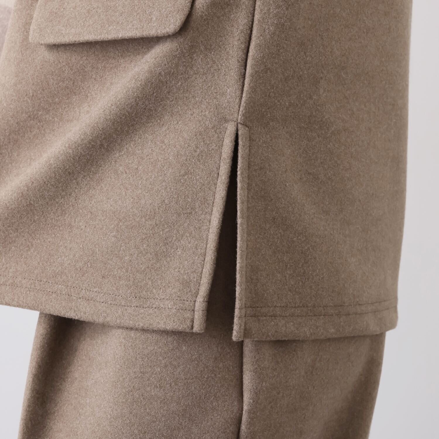 チーロ メルトンジャージー ジレ