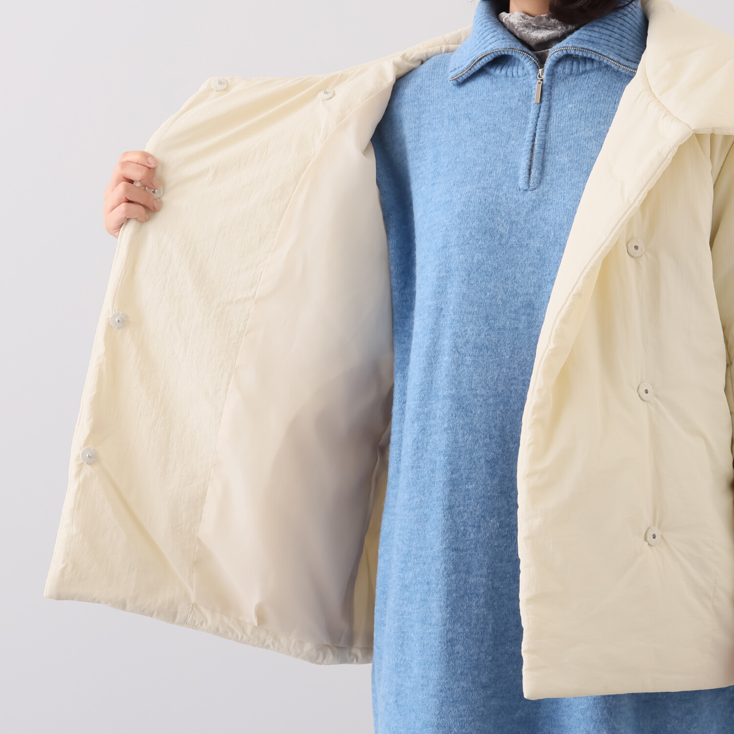 チーロ エアリーコクーン パディングコート