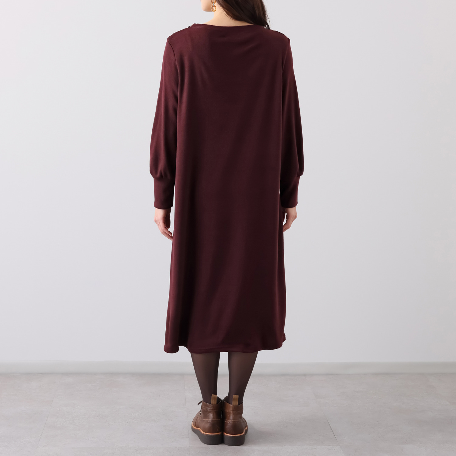 クリン　ヨシキ パイルジャガード ワンピース