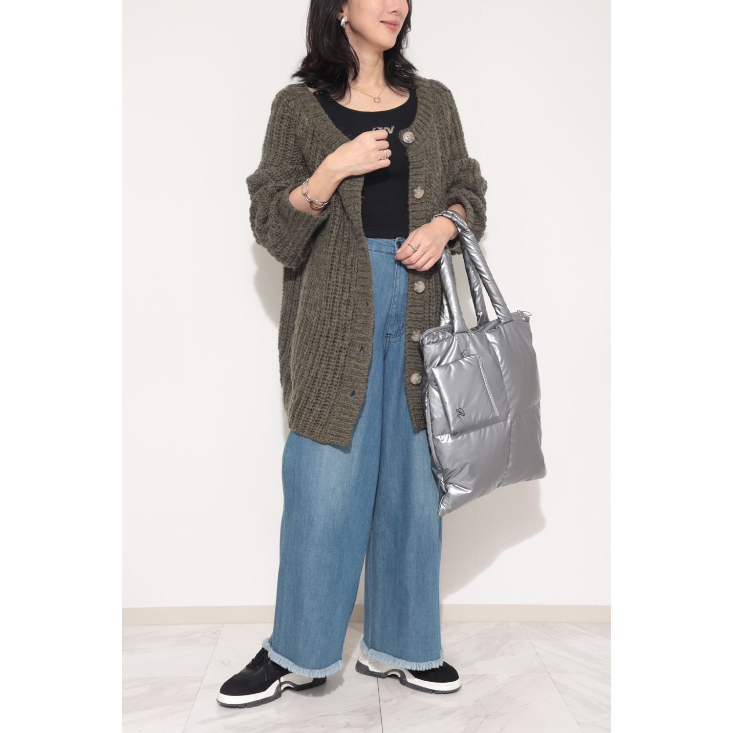 ルートート 寒い冬に持ちたい 軽・ふわ・あったか “トール” ミニポーチ付縦型トート ＜ルートートカロ＞