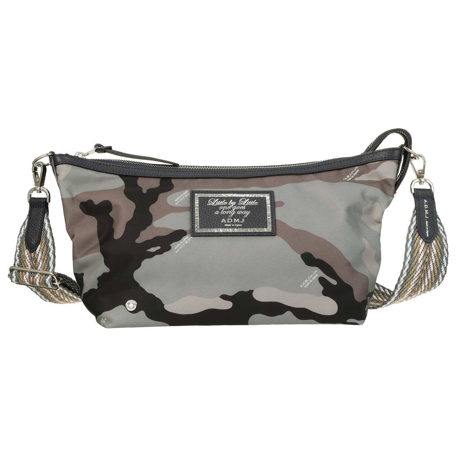 エーディーエムジェイ はっ水 リモンタ社製ナイロン ショルダーバッグ