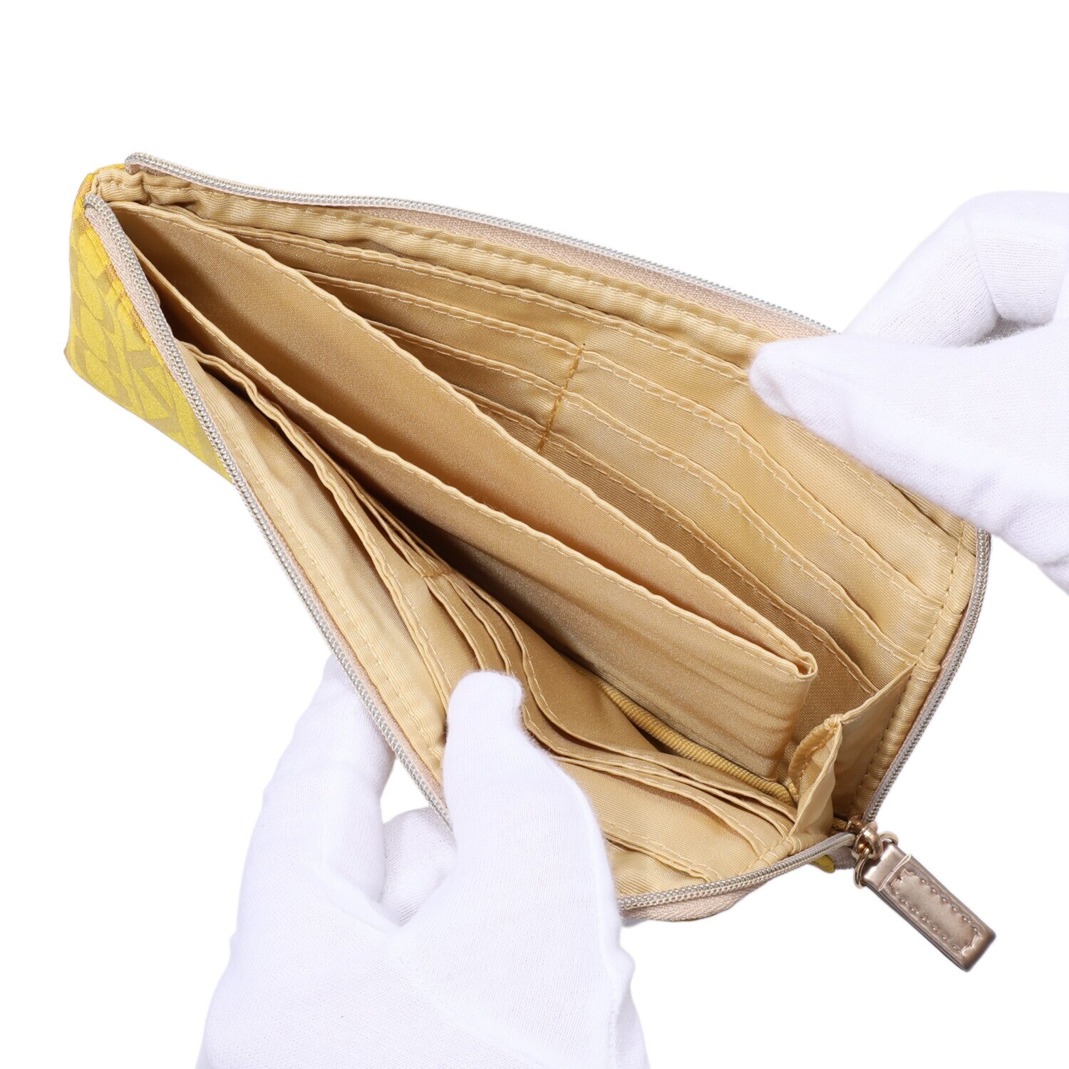 フォション ジャガード織 軽量マルチウォレット