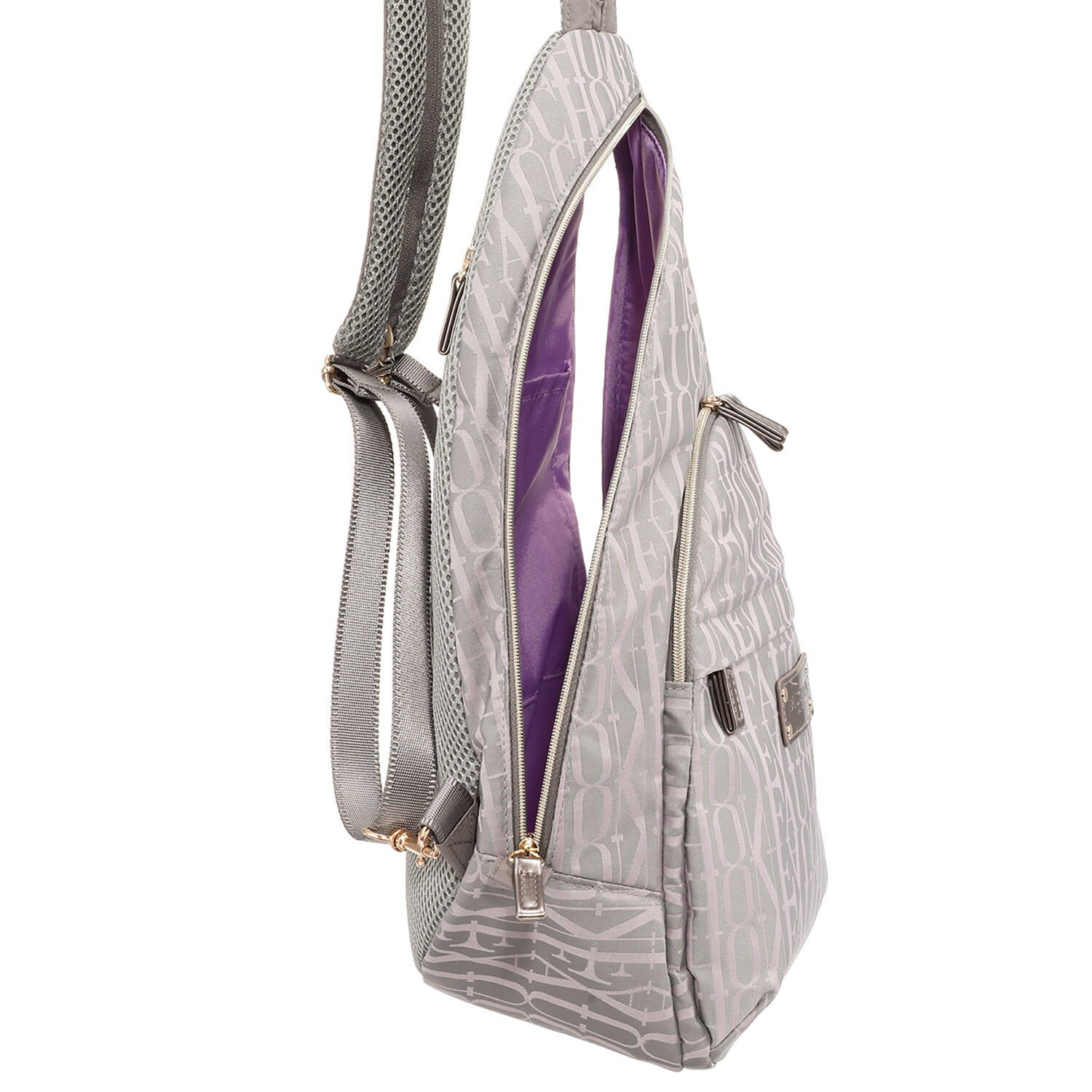 フォション ジャガード織 リュックになる ボディーバッグ