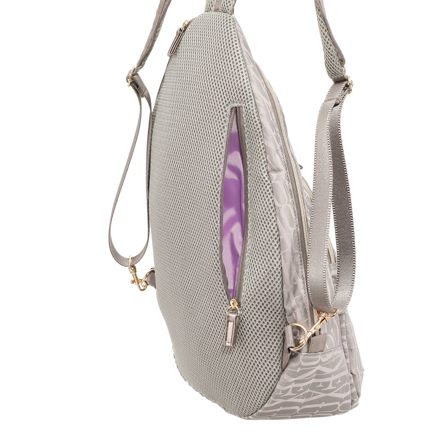 フォション ジャガード織 リュックになる ボディーバッグ