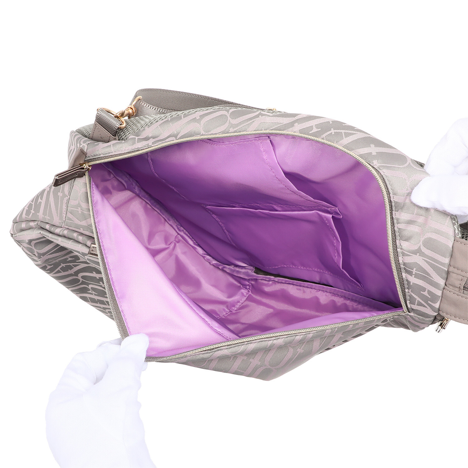 フォション ジャガード織 リュックになる ボディーバッグ