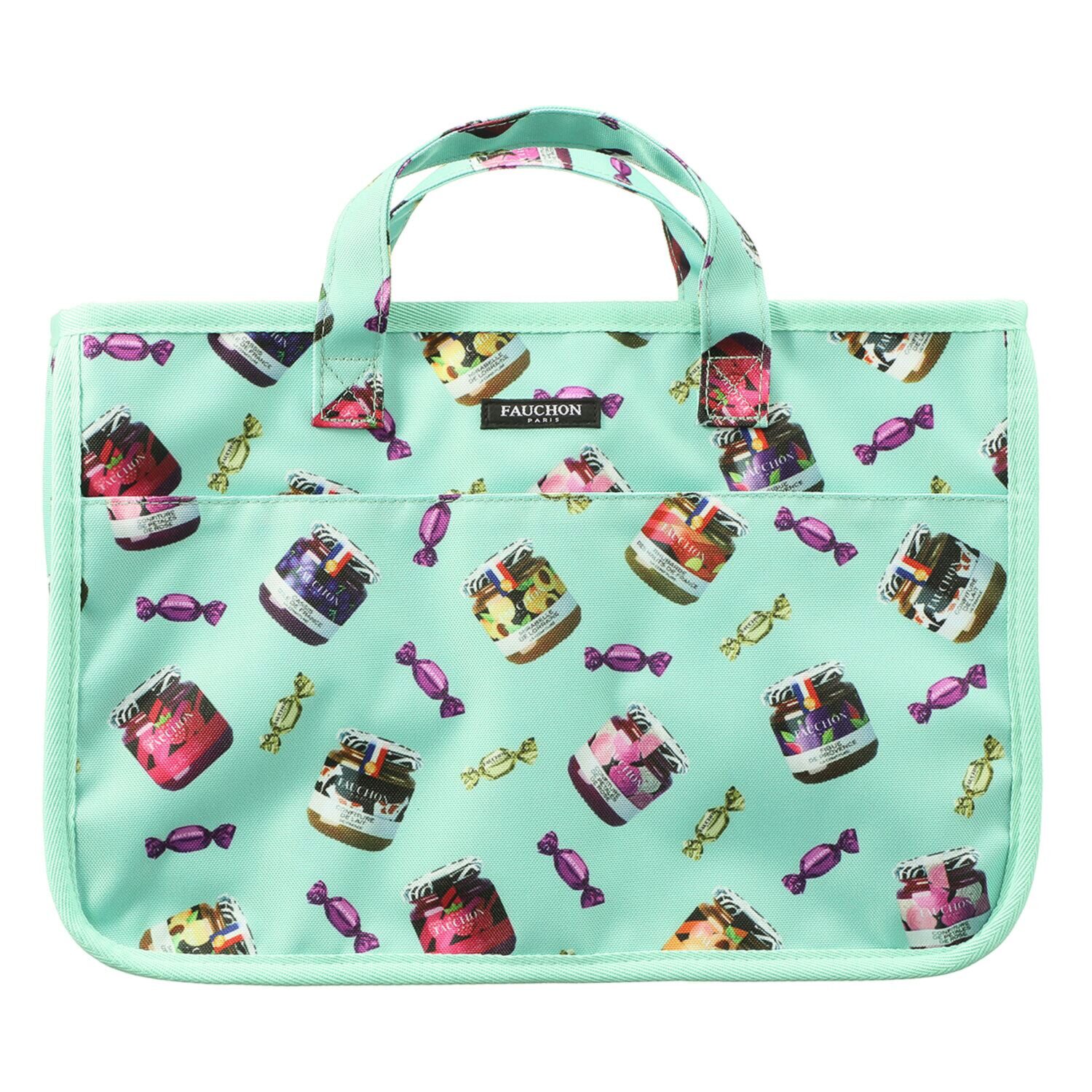 フォション プリント柄 ルームトートバッグ ビッグ