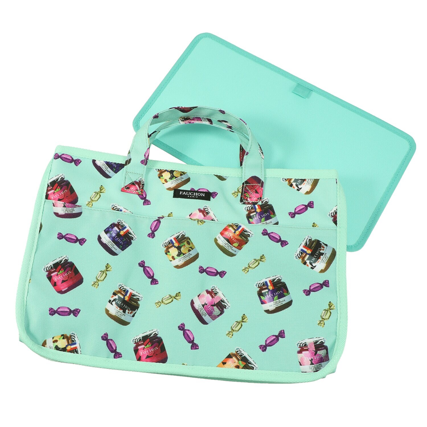 フォション プリント柄 ルームトートバッグ ビッグ