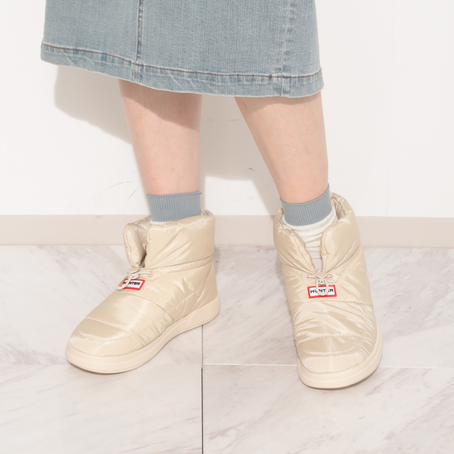 ハンター はっ水 インアウト パファーブーティ