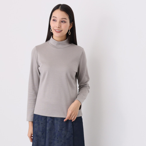 ＜ショップチャンネル＞ プレンディソール 日本製 洗濯機で洗える チクチクしにくい ウールコットン プルオーバー