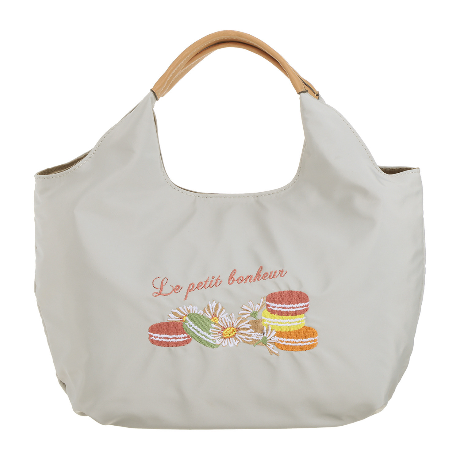 ラルジュ 刺しゅうがかわいい トートバッグ