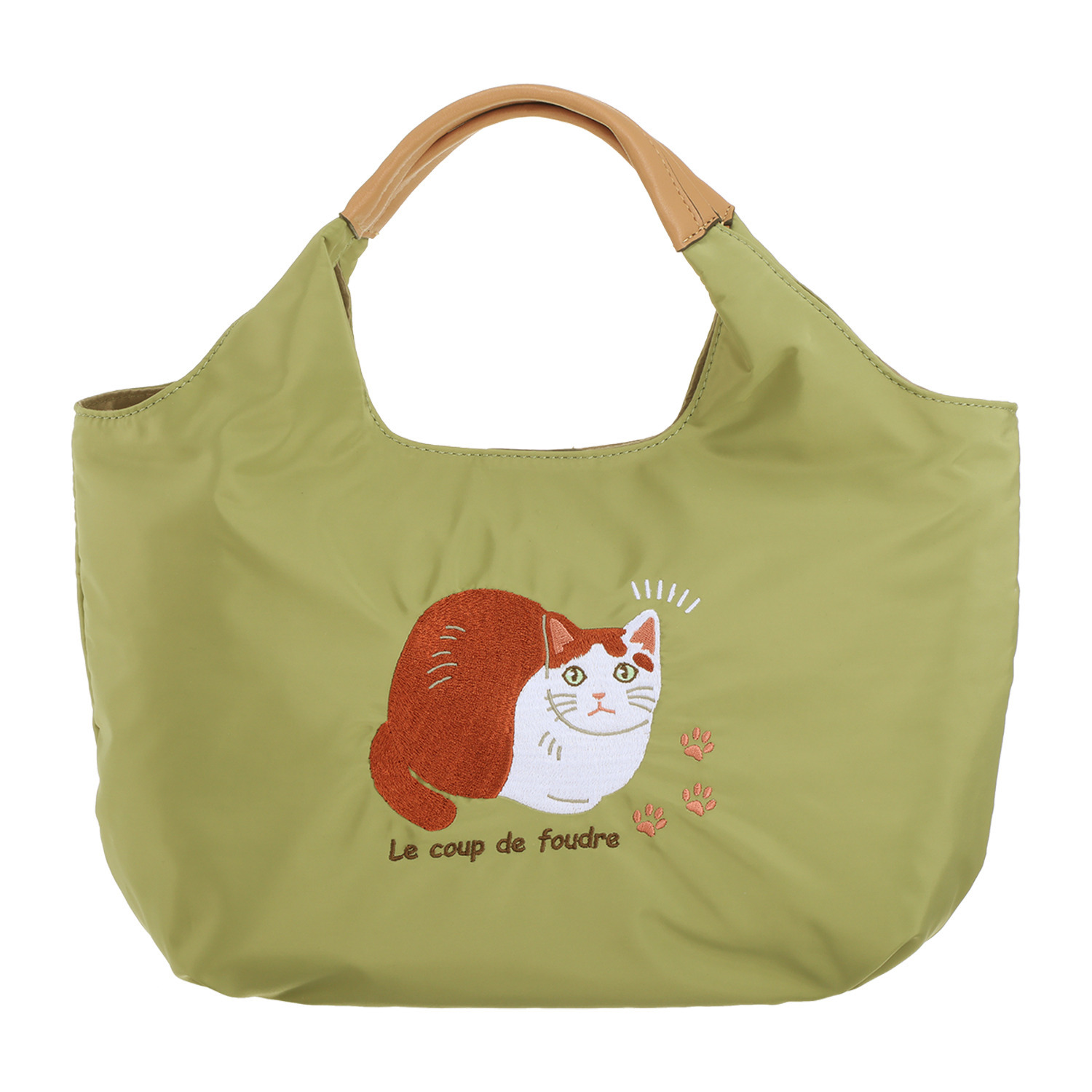 ラルジュ 刺しゅうがかわいい トートバッグ