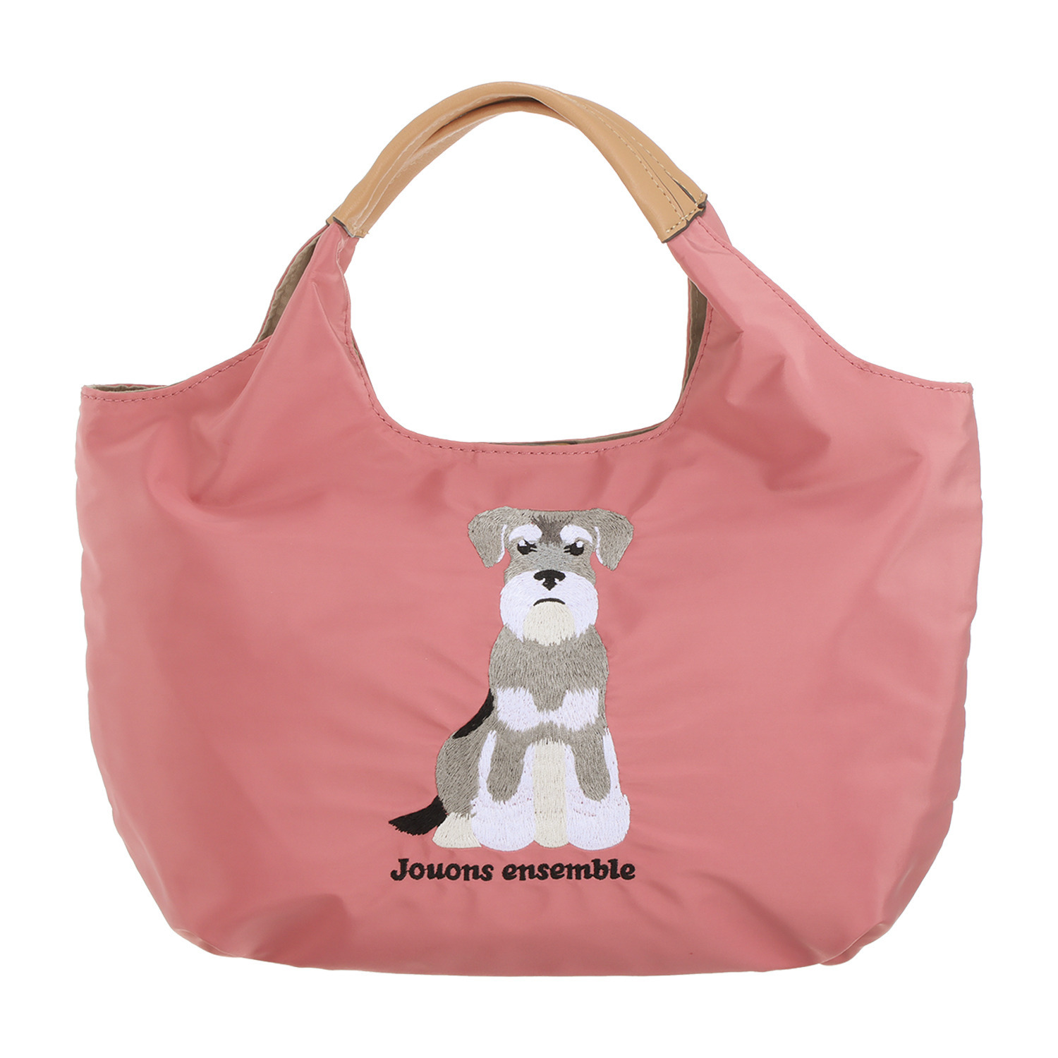 ラルジュ 刺しゅうがかわいい トートバッグ